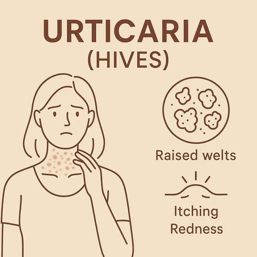 Urticaria (Hives): When the Skin Talks in Red Whispers